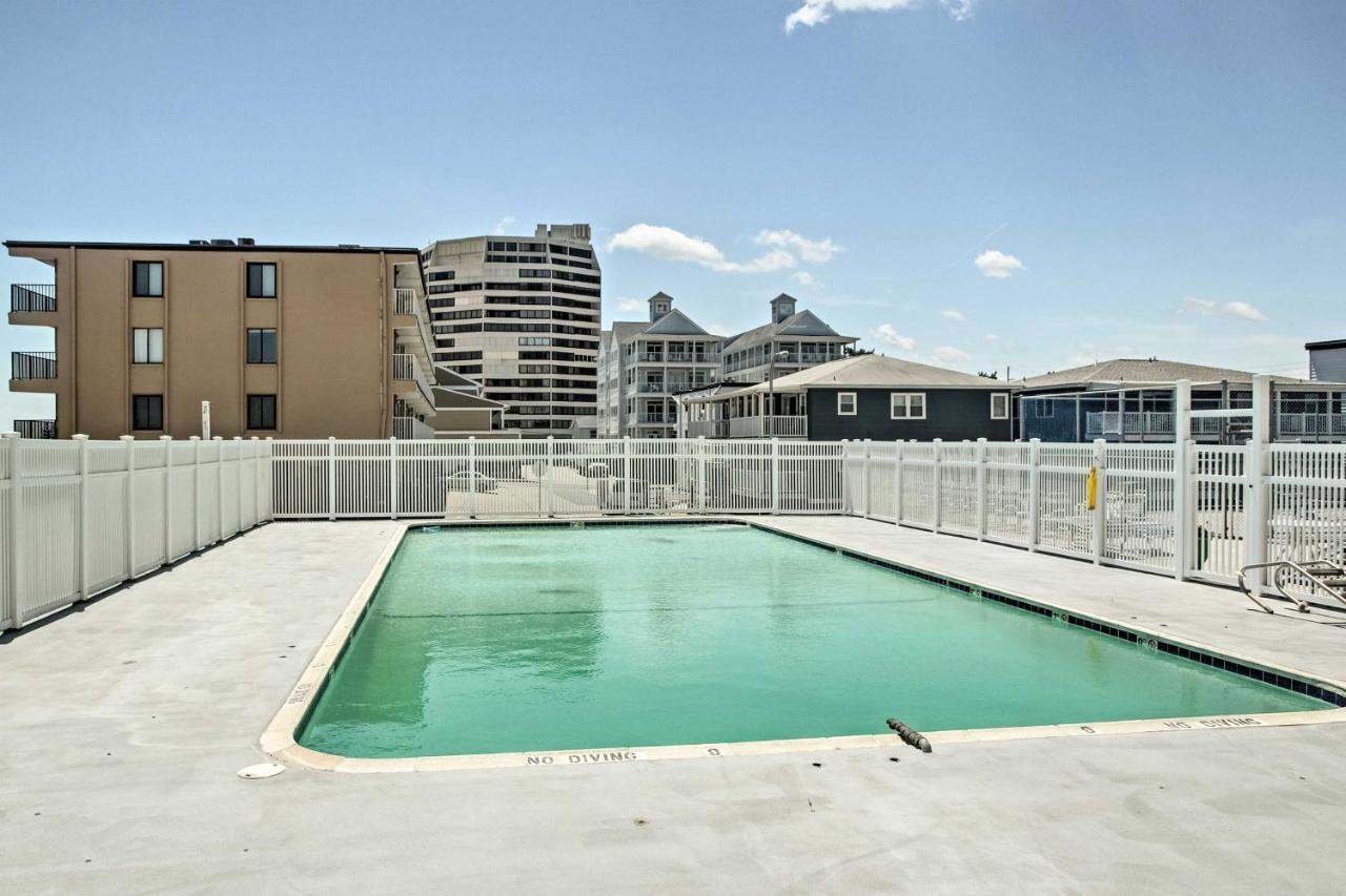 Ocean City Condo With Heated Pool And Beachfront View! Bagian luar foto